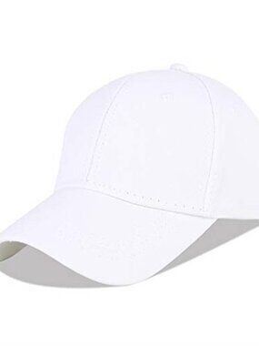 Cotton Baseball Cap Adjustable Buckle Hat Low Profile Dad Hat Casual Sun Hat